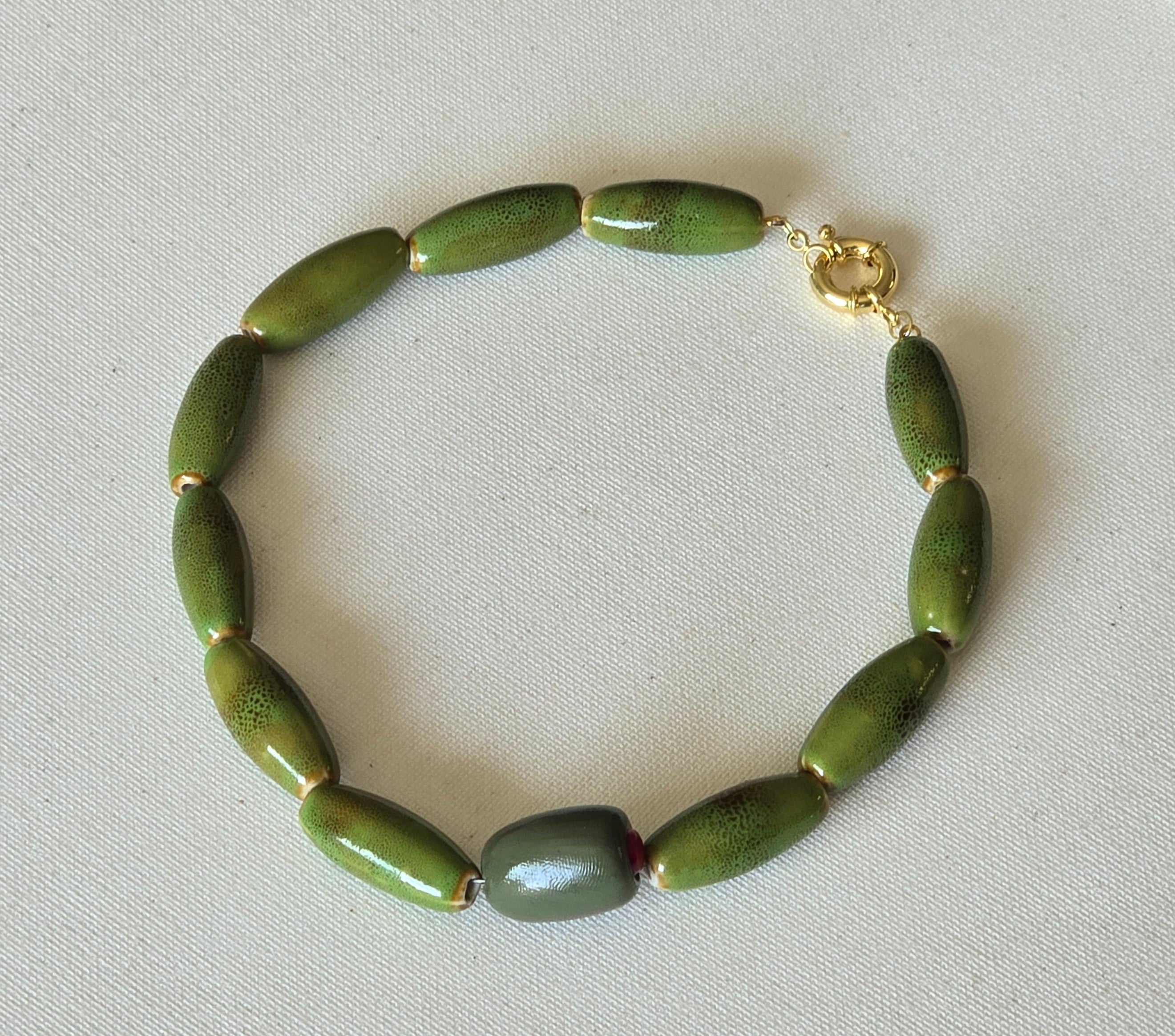 Cheeky Olive Choker
